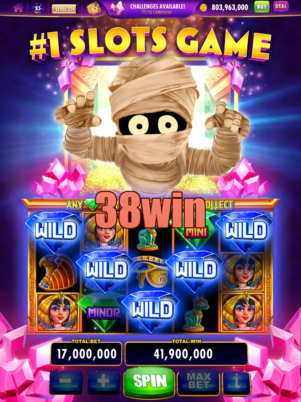 38win Capturas de tela Oficial APK